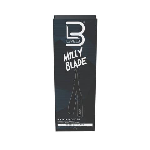 L3VEL3™ Milly Clutch Razor Holder - Midnight Black