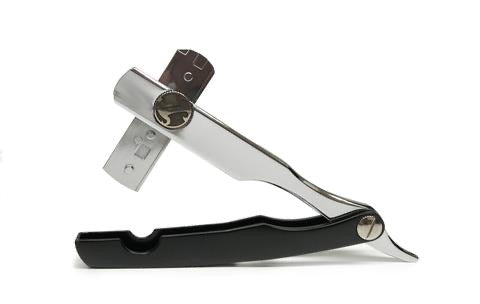 Irving Barber Company Chrome / Black Razor