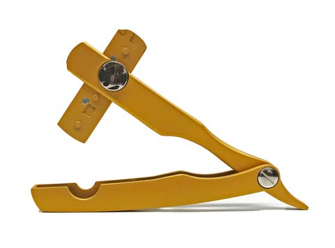 Irving Barber Company Gold Cerakoted Razor