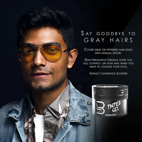 L3VEL3™ Tinted Hair Gel - Black