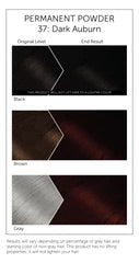 Bigen Permanent Powder Hair Color: Shade 37 Dark Auburn