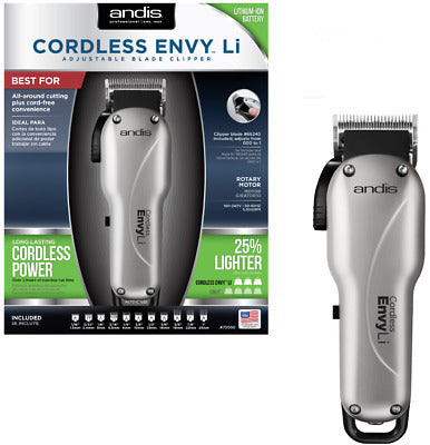 Andis Cordless Envy® Li Adjustable Blade Clipper