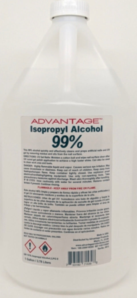 Advantage 99% Isopropyl Alcohol - 1 Gallon