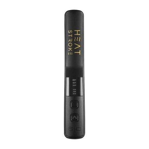 Stylecraft Heat Stroke - Cordless Beard and Hair Styling Hot Brush Black with Cool Touch Tips