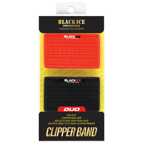 Black Ice Professional Non-Slip Clipper Band Duo