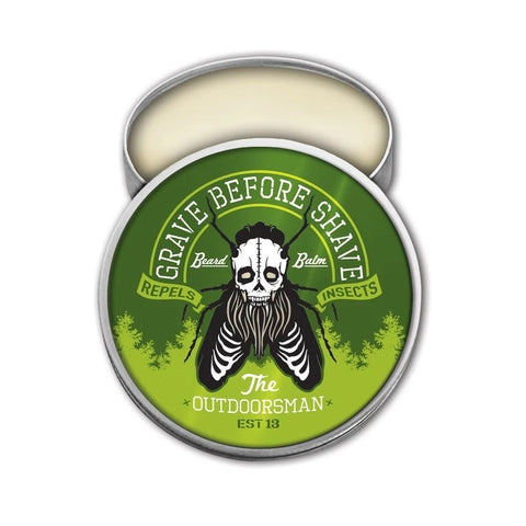 GRAVE BEFORE SHAVE™ Outdoorsman Beard Balm (Citronella Scent)