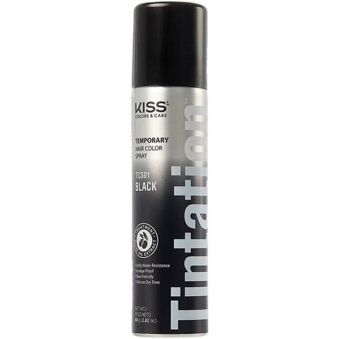 KISS Tintation Temporary Color Spray 2.82oz - Black