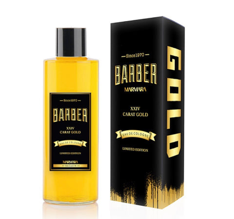 Marmara BARBER Eau De Cologne 500ml 24 Carat Gold Edition