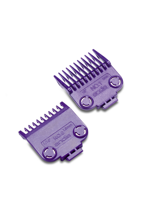 Andis Master® Magnetic Comb Set — Dual Pack (#0, #1)