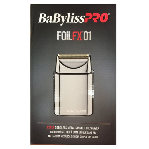 BaBylissPRO® FOILFX01™ Cordless Metal Single Foil