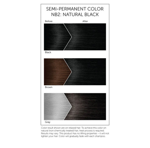 Bigen Semi-Permanent Hair Color - Natural Black