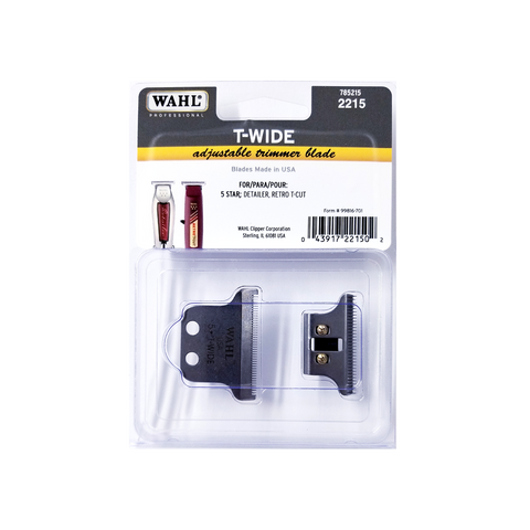 Wahl T-Wide Adjustable Trimmer Blade #2215