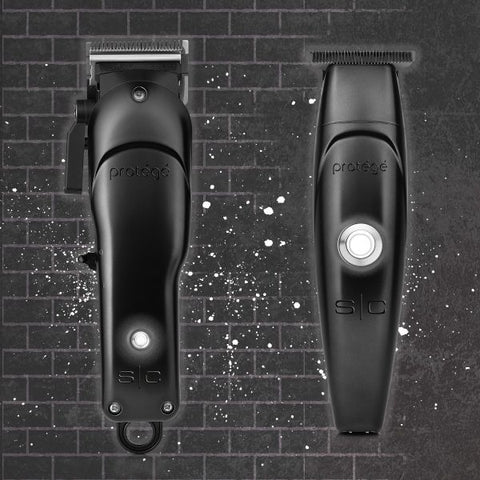 Stylecraft Protégé Cordless Hair Clipper/Trimmer Combo, Matte Metallic Black