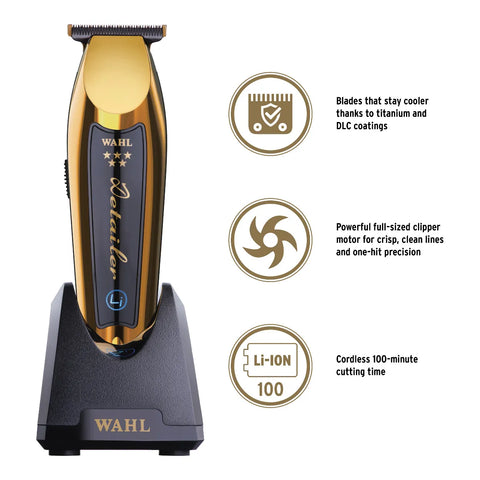 Wahl Professional 5-Star Cordless Detailer Li - Gold