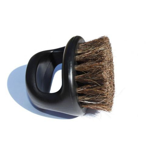 Irving Barber Company Black Horse Hair Knuckle Brush
