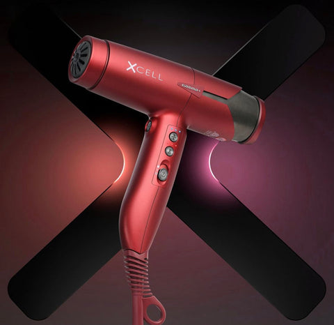 Gamma+ Xcell Hair Dryer - Red