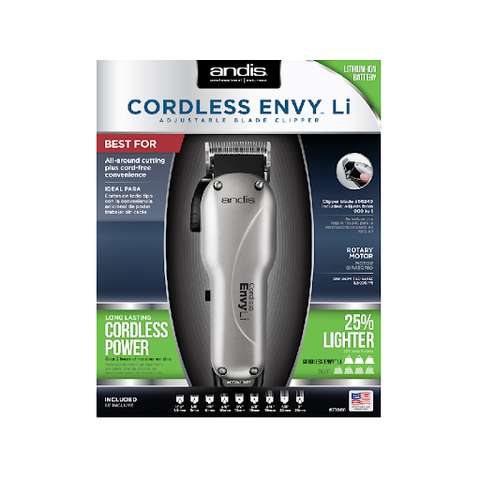 Andis Cordless Envy® Li Adjustable Blade Clipper