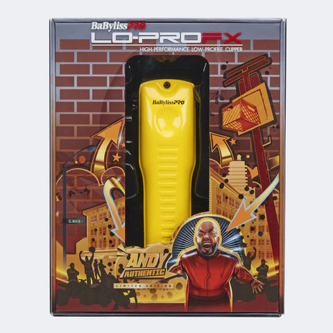 BaBylissPRO® SPECIAL EDITION Influencer LoPROFX Clipper - Andy Authentic