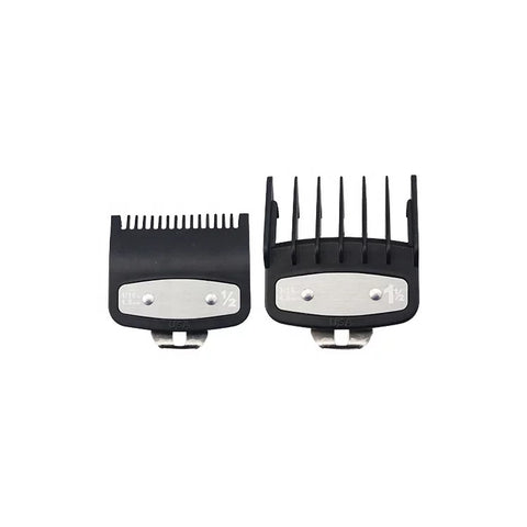 Premium Clipper Guide Set (0.5, 1.5) - Black