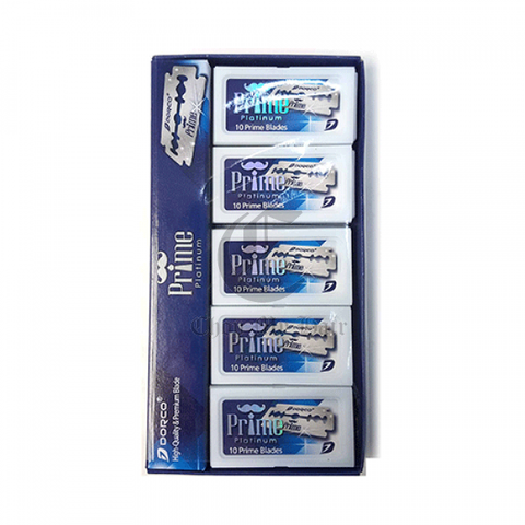 DORCO Prime Double Edge Razor Blades 100ct