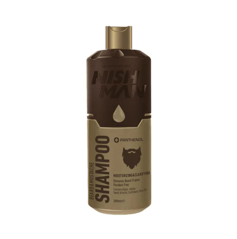 NishMan Beard & Mustache Shampoo 6.7 oz / 200 ml