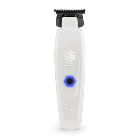 Stylecraft Saber Professional Hair Trimmer with Digital Brushless Motor - White