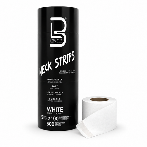 L3VEL3™ Neck Strip Paper - White