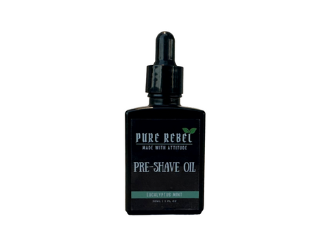 Pure Rebel Pre-Shave Oil - Eucalpytus Mint