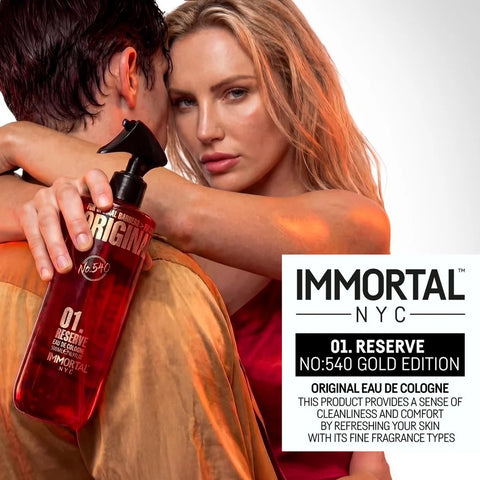 Immortal NYC Reserve “Gold Edition” 01. Eau De Cologne 500ml