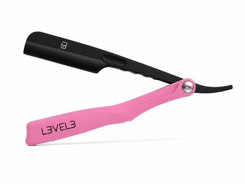 L3VEL3™ Milly Clutch Razor Holder - Black / Fierce Pink
