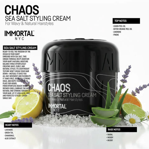 Immortal NYC Chaos Sea Salt Cream