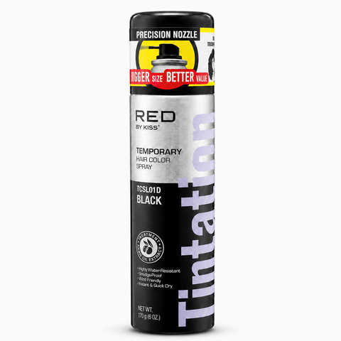 KISS Tintation Temporary Color Spray 6oz - Black