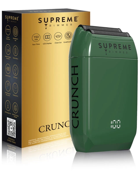 Supreme Trimmer Crunch Foil Shaver - Green
