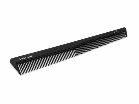 Champion Carbon Barber Comb - 7"