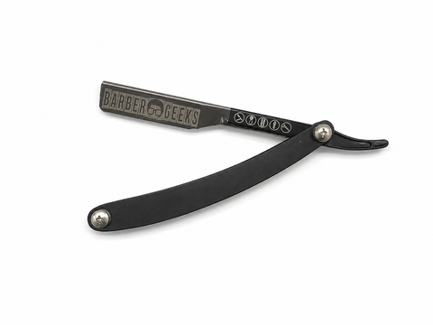 BarberGeeks "Blackout" Straight Razor