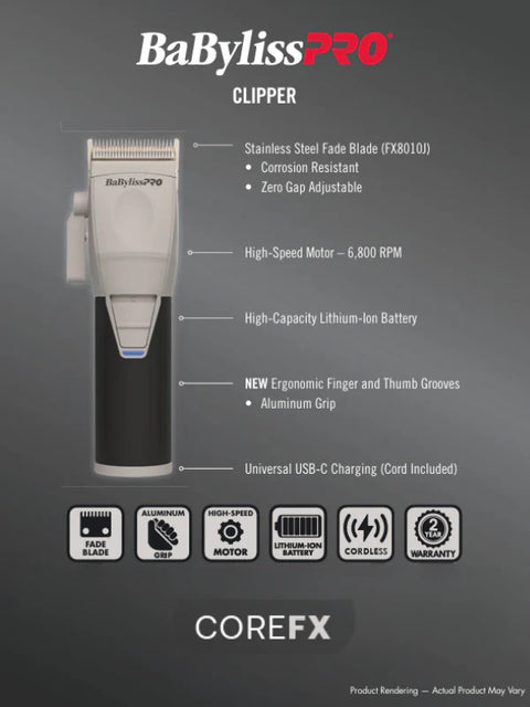 BaBylissPRO® COREFX Clipper