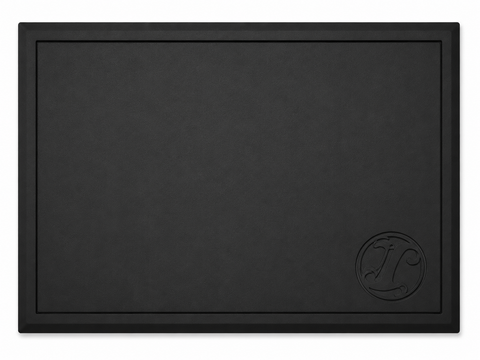 Irving Barber Company Tapered Barber Mat - Black / Black