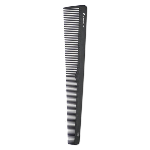 Champion Carbon Barber Styling Comb - 7"