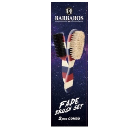 Barbaros Fade Brush Set – 2 Pcs Combo