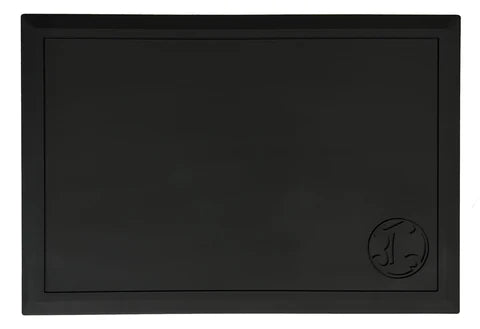 Irving Barber Company Tapered Barber Mat - Black / Black
