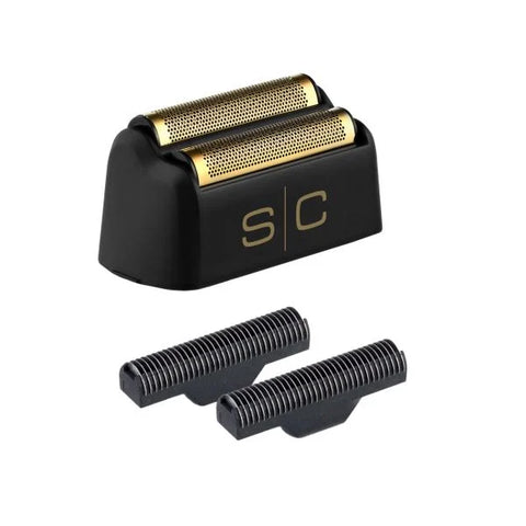 Stylecraft Gold Titanium Foil and Echo Cutters for the Instinct Foil Shaver