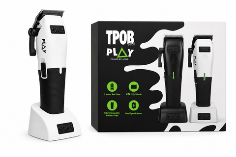 TPOB Play Clipper - Black / White