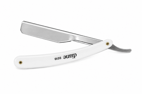 Diane Classic Straight Razor - White #D209