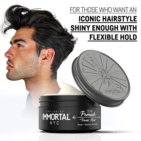 Immortal NYC "Iconic Man" - Cream Pomade