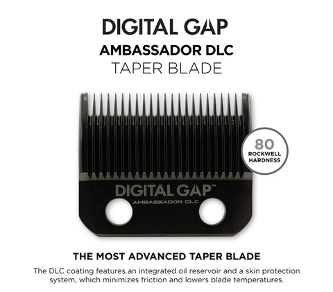 Cocco Pro Digital Gap™ Ambassador DLC Taper Clipper Blade