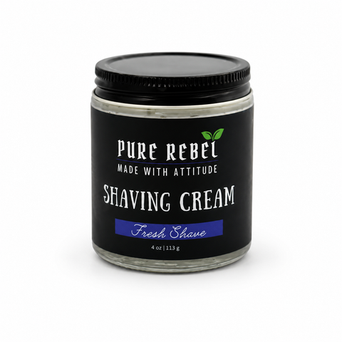 Pure Rebel Shaving Cream - Fresh Shave 4oz