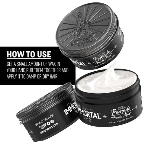 Immortal NYC "Iconic Man" - Cream Pomade