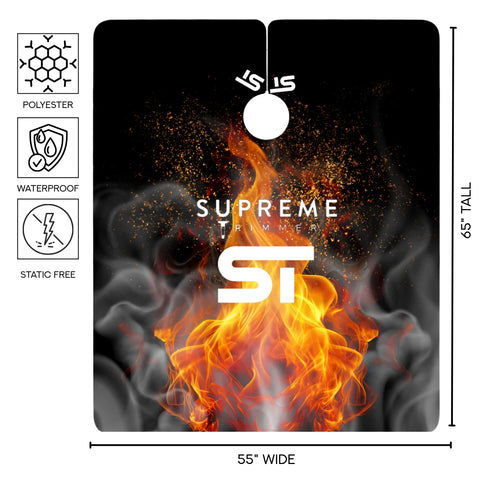 Supreme Trimmer Premium Barber Cape - Scarlett Ash
