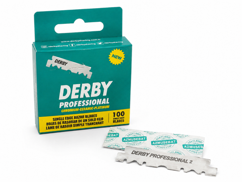 Derby Professional Single Edge Razor Blades - 100 Blades