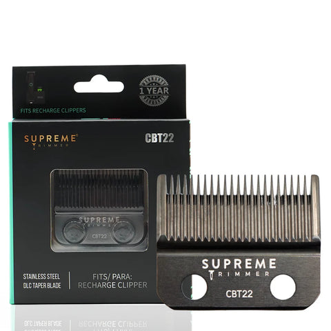 Supreme Trimmer Replacement Taper Blade For Recharge Clipper